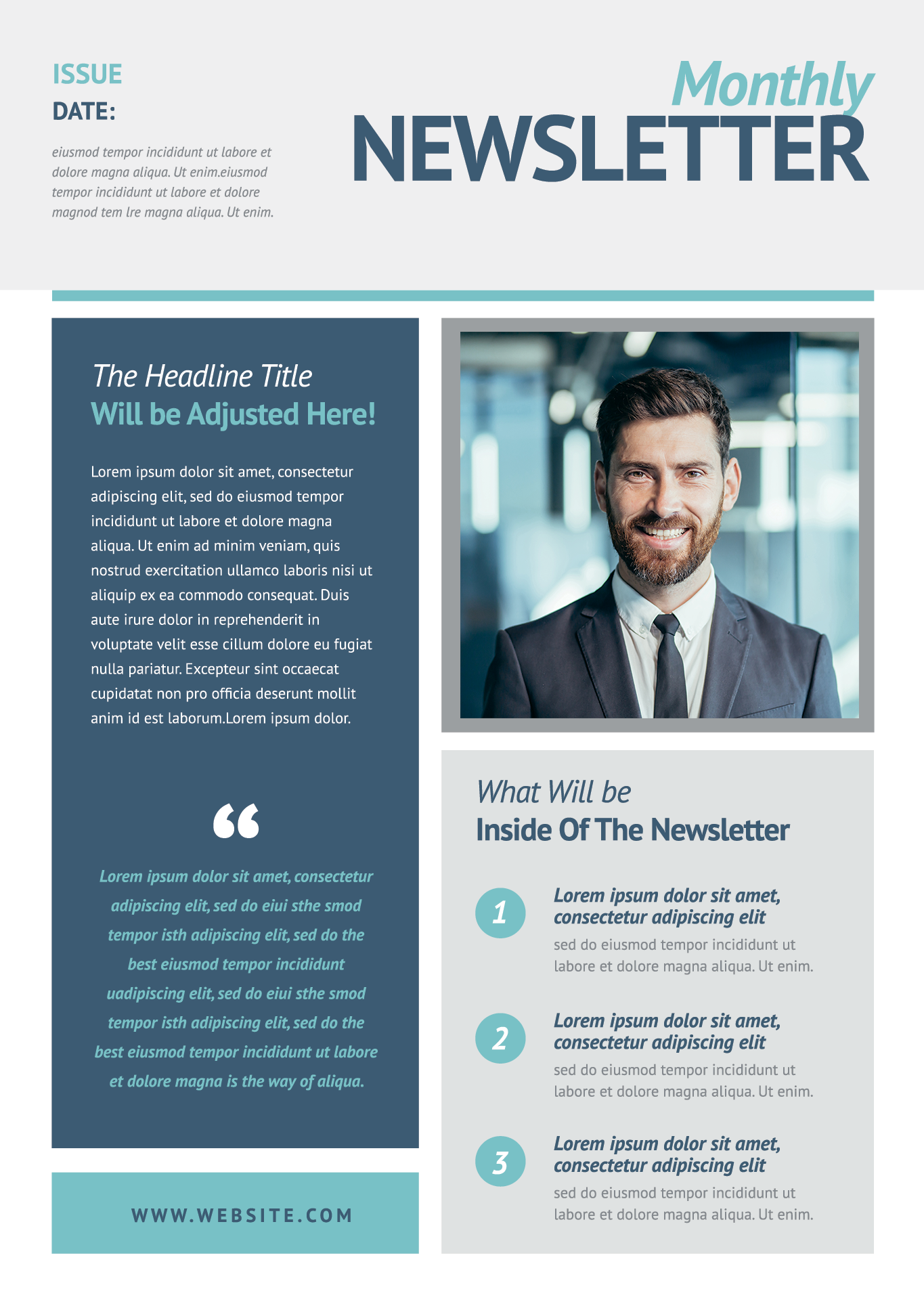 Monthly Newsletter Monthly Newsletter