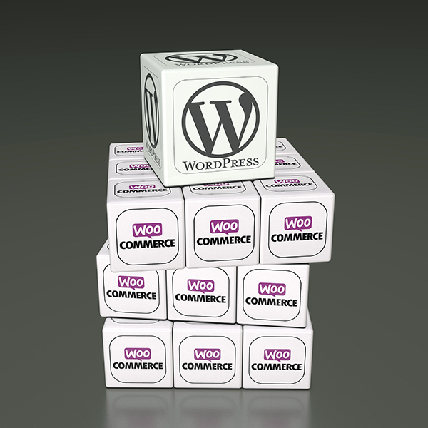 woocommerce - wordpress, Social Media Stock Photo.