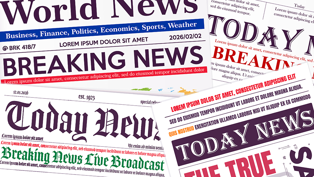 Professional newspaper layout by CLR Digital